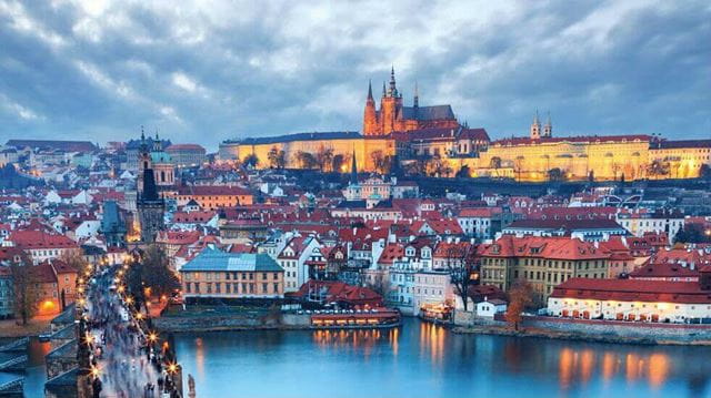 Prague skyline